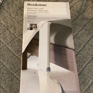 Brookstone Bed Fan with Wireless Remote
